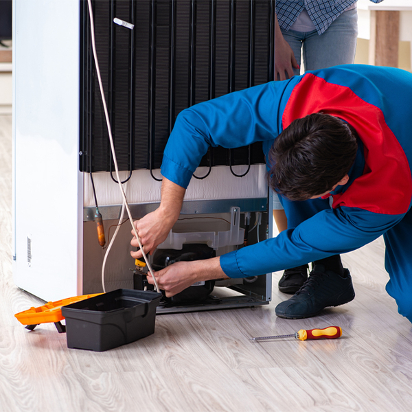 will the repair service cause any damage to my refrigerator in Sidney